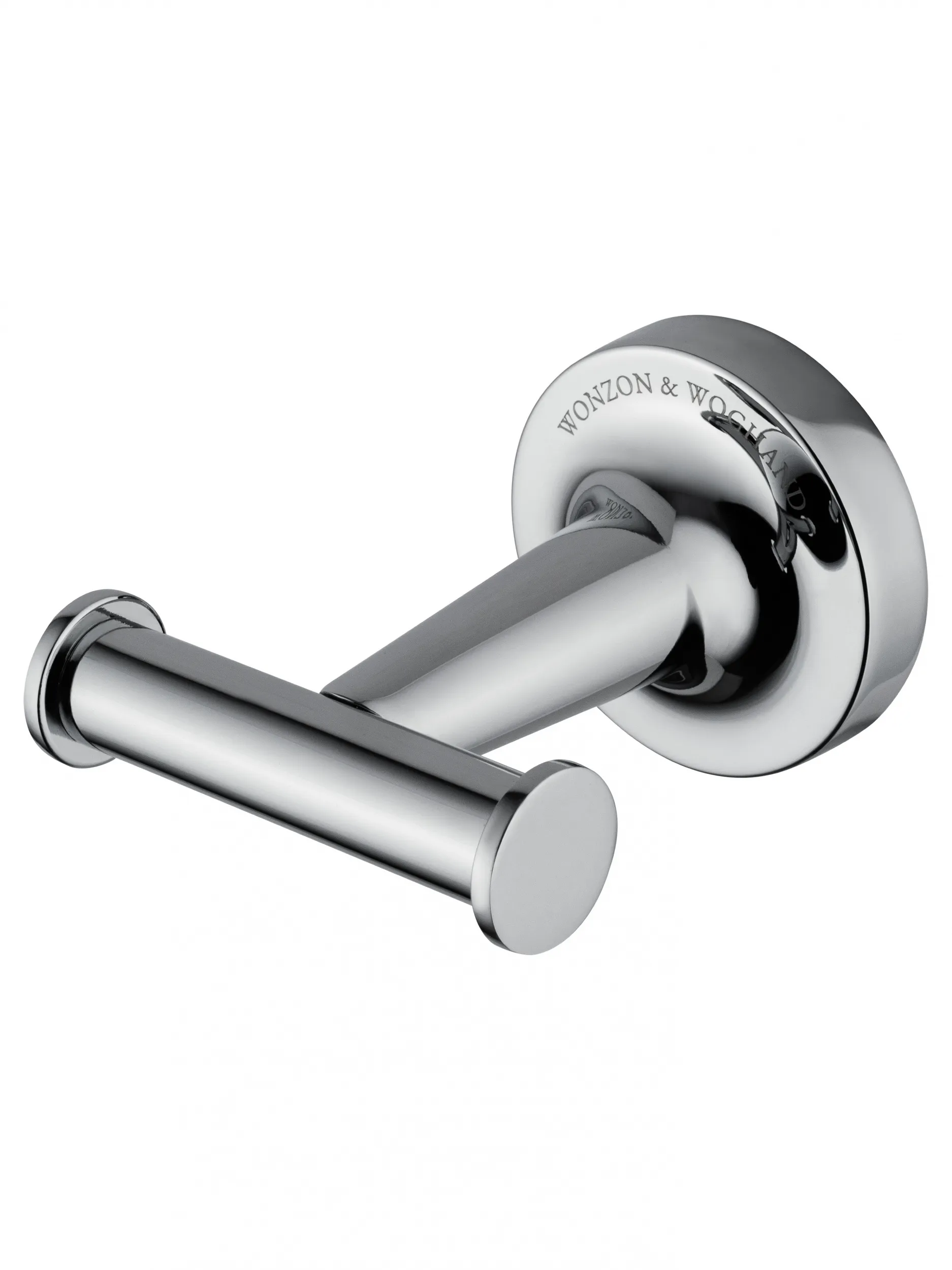 Двойной крючок для ванной WONZON & WOGHAND SIMPLE, Хром (WW-6525)