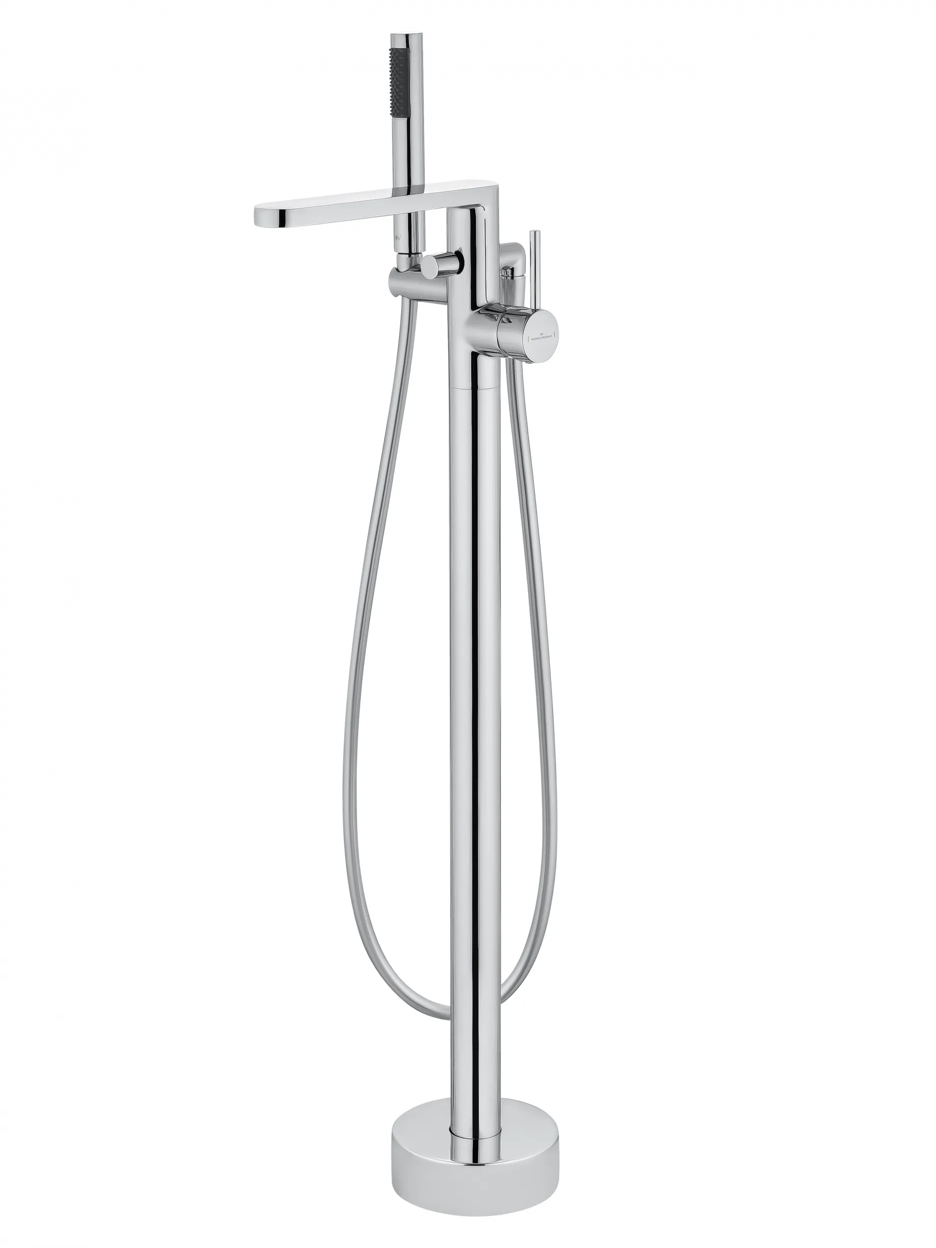 Смеситель для ванны напольного монтажа WONZON & WOGHAND STICK, Хром (WW-88649901-CR)