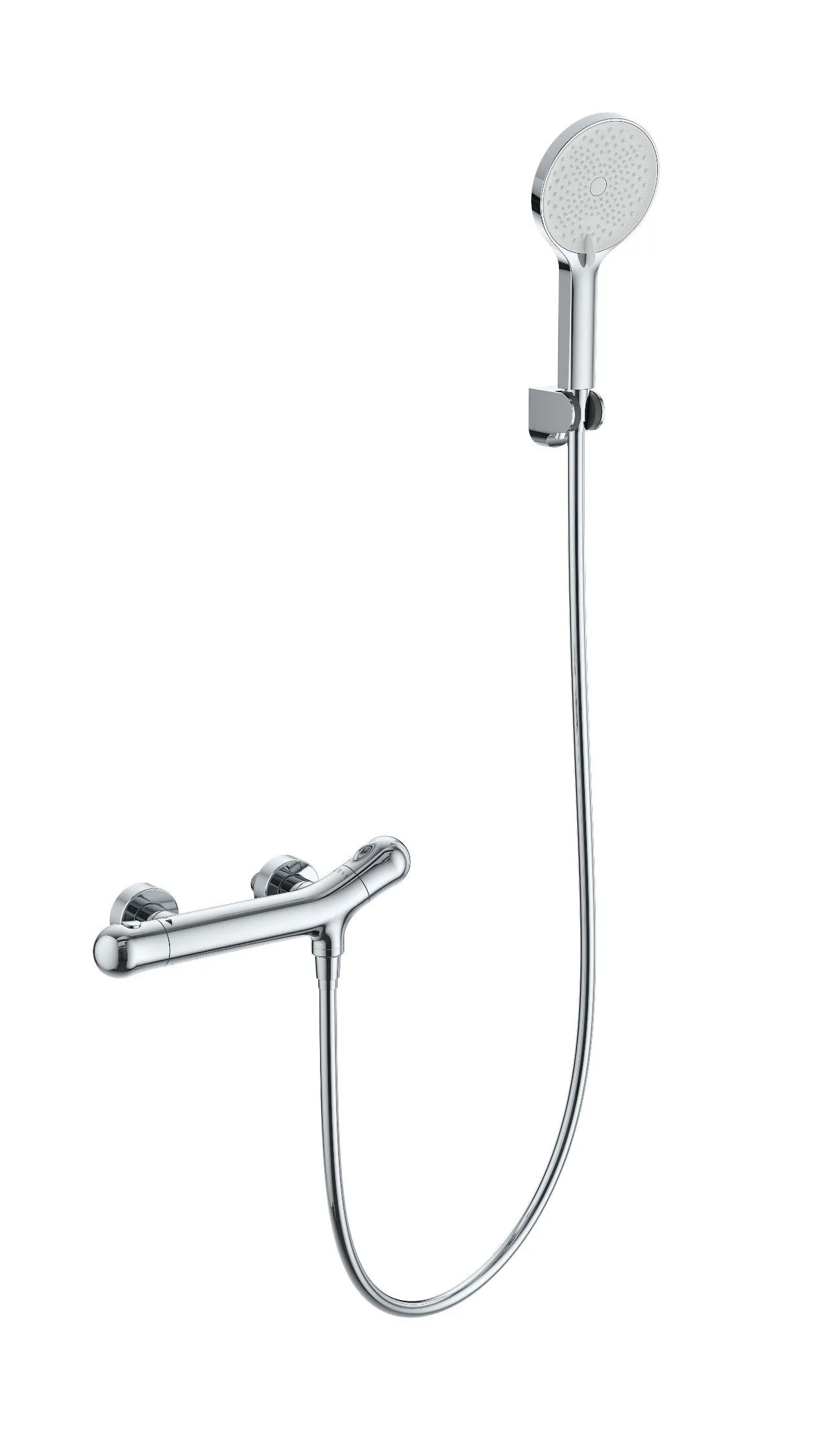 Смеситель для душа с термостатом WONZON & WOGHAND T-1000, Хром (WW-B2057-A-CR)