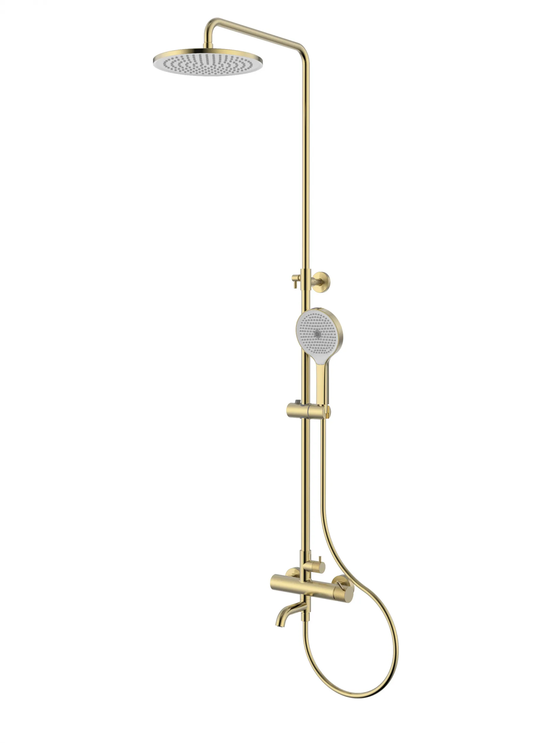 Душевая система WONZON & WOGHAND ONYX, Брашированное золото (WW-816067-BG)