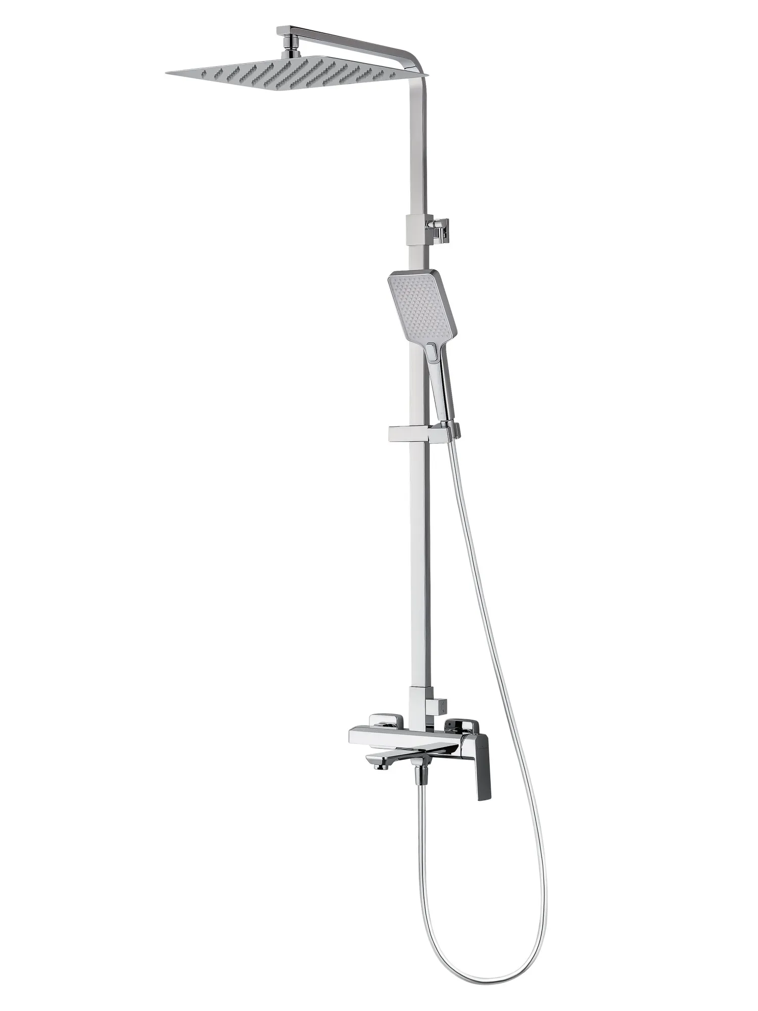 Душевая система WONZON & WOGHAND DIAMOND, Хром (WW-88739011-CR)