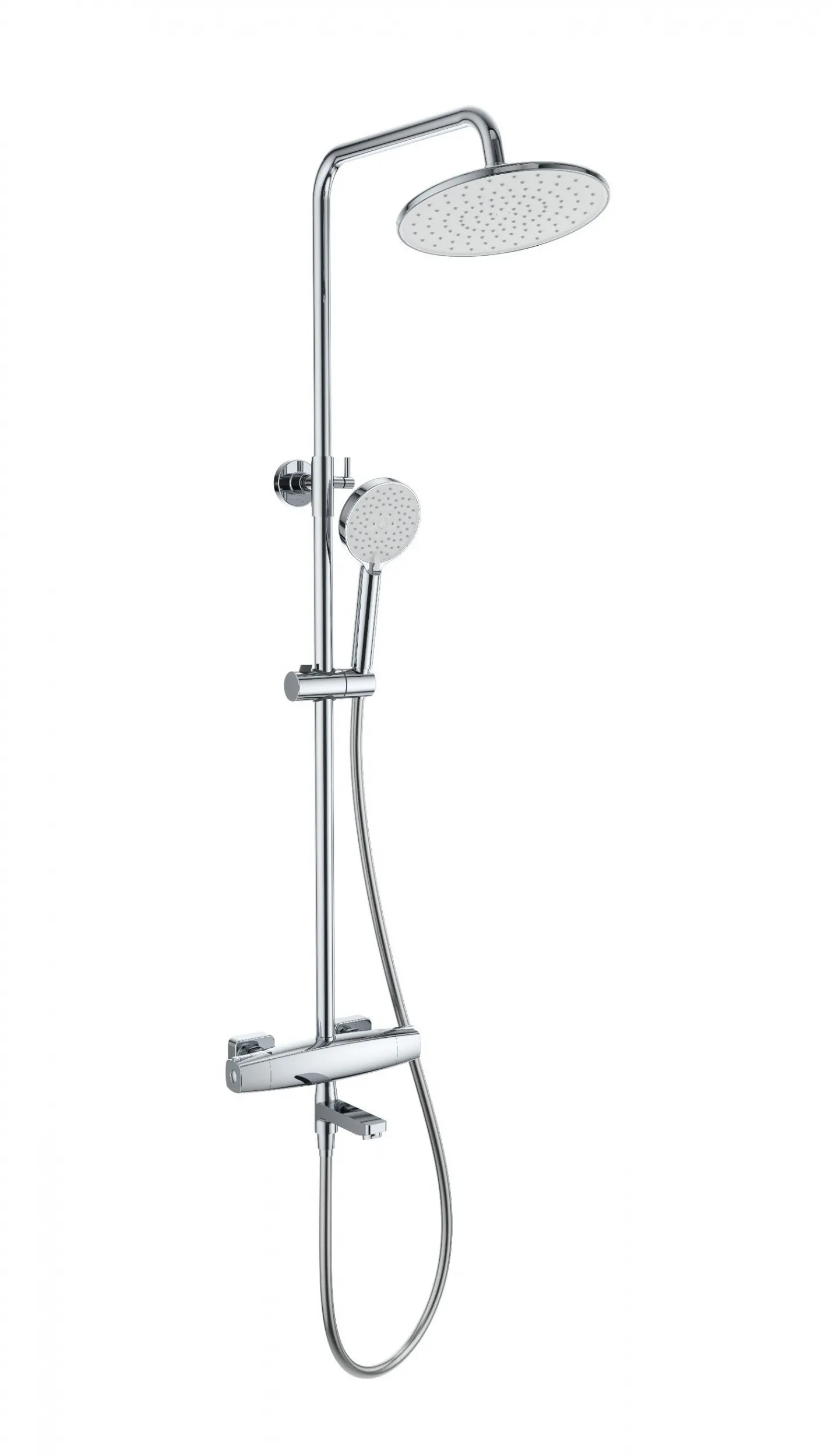 Душевая система с термостатом WONZON & WOGHAND NEO, Хром (WW-B3035-A3-CR)
