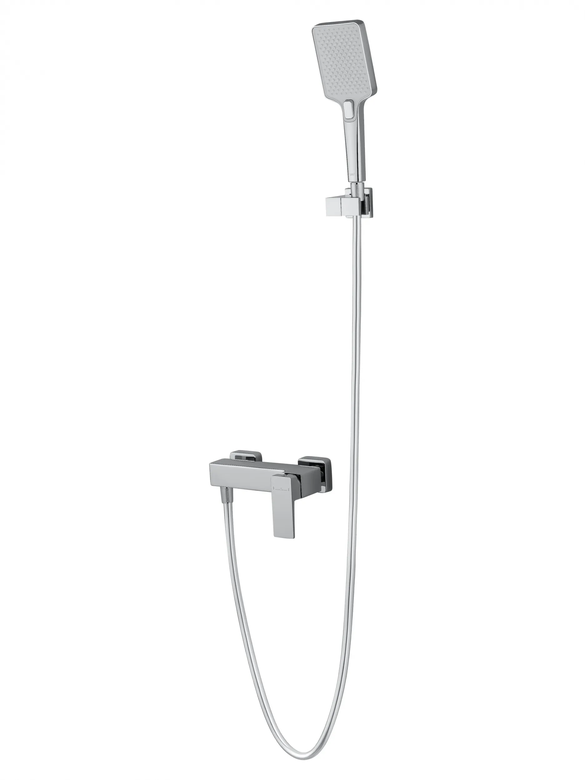 Смеситель для душа WONZON & WOGHAND CUBE 2.0, Хром (WW-88048068-CR)