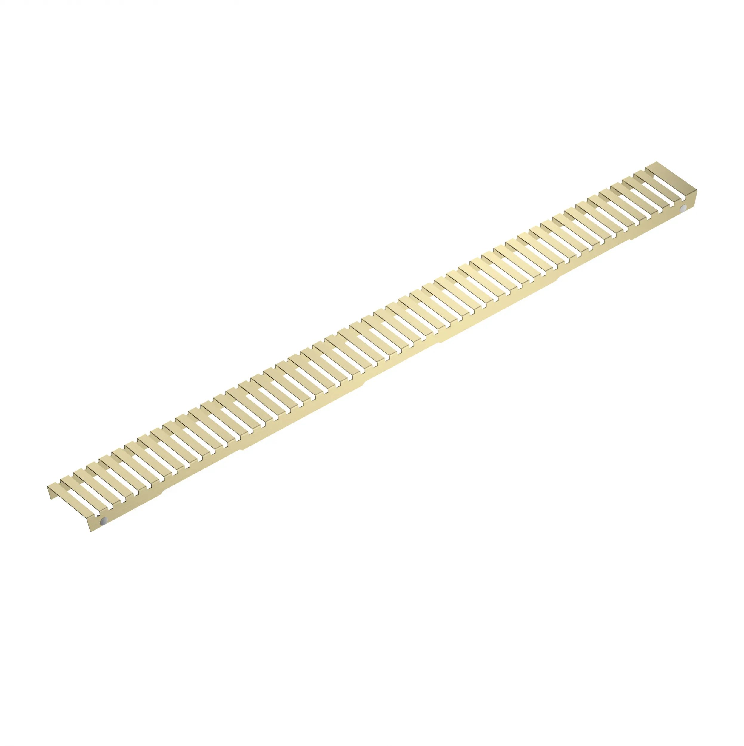 Решетка для душевого трапа 80 см WONZON & WOGHAND, Брашированное золото (WW-651800L-BG)