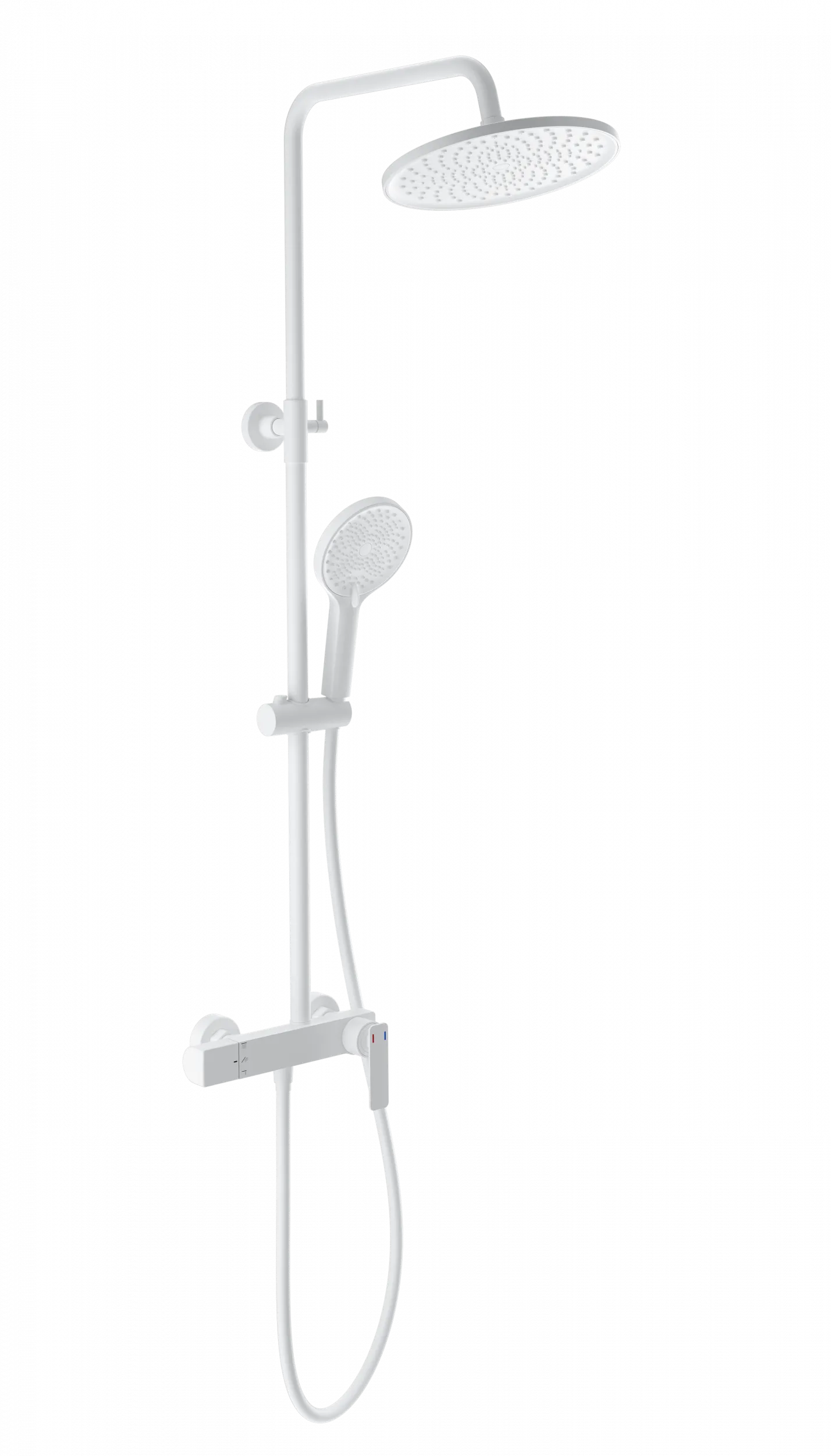 Душевая система WONZON & WOGHAND, Белый матовый (WW-B3517-MW)