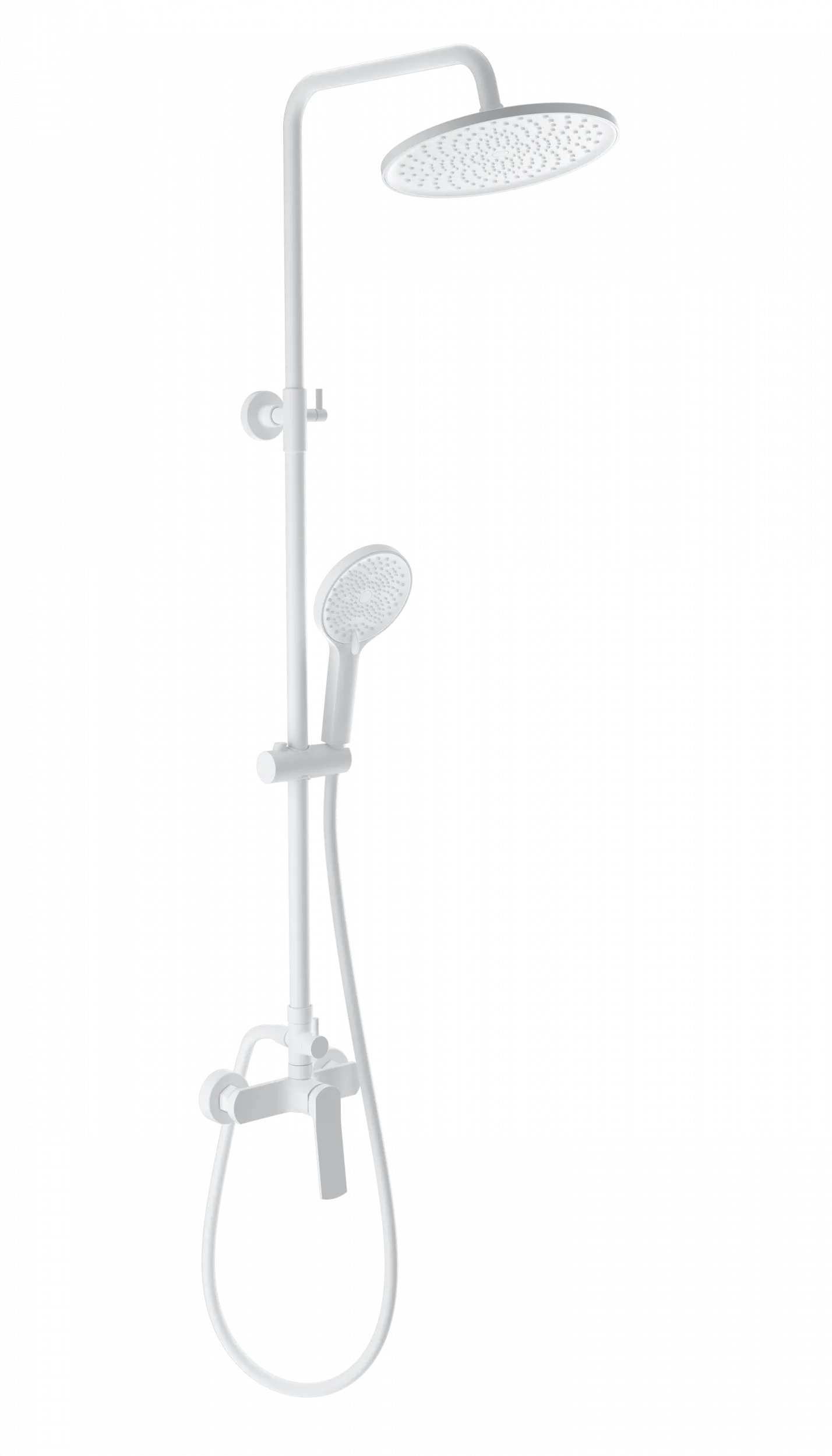 Душевая система WONZON & WOGHAND, Белый матовый (WW-B3200-MW)